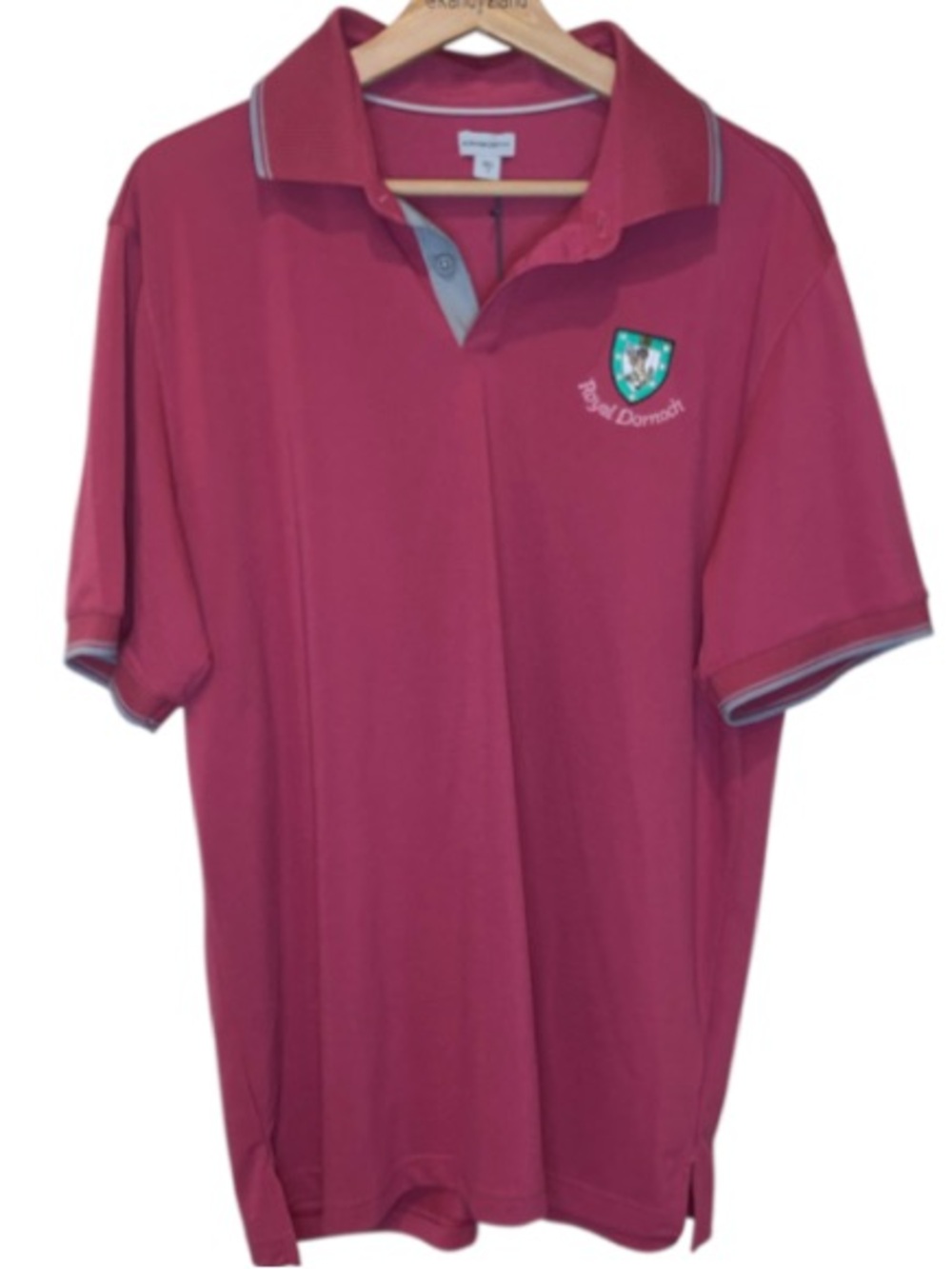 ASHWORTH Royal Dornoch Mens Golf Polo